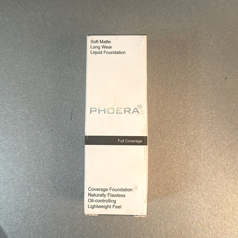 PHOERA Soft Matte Long Wear Liquid Foundation in Nude